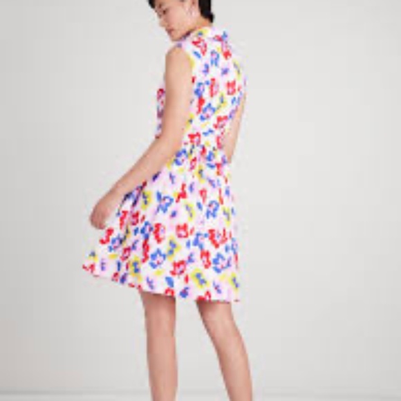Kate Spade Summer Flowers Marina Dress Size XS - Picture 2 of 7